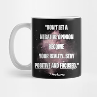 No Negative People Mug